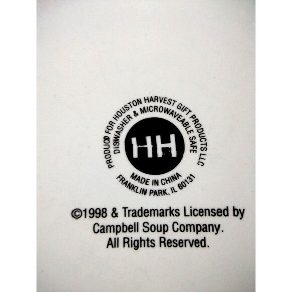 Cambell's Kid Soup Mug Vintage 1998 Smiling Boy Advertising Ceramic Cup 3.25 In - Picture 2 of 11